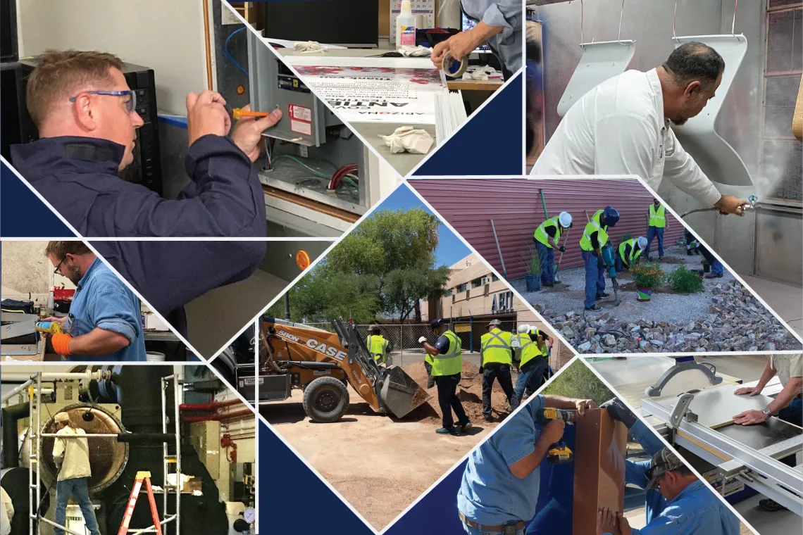 Collage of Employees
