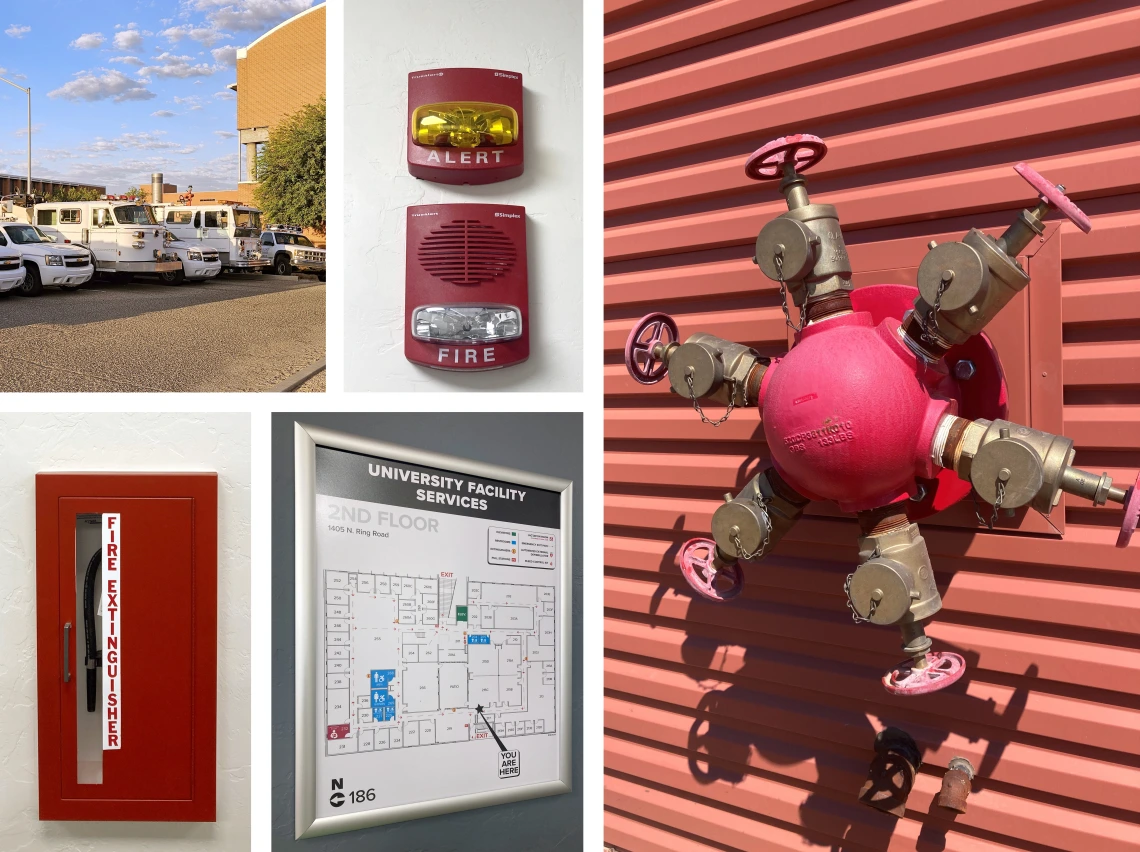 Fire safety features