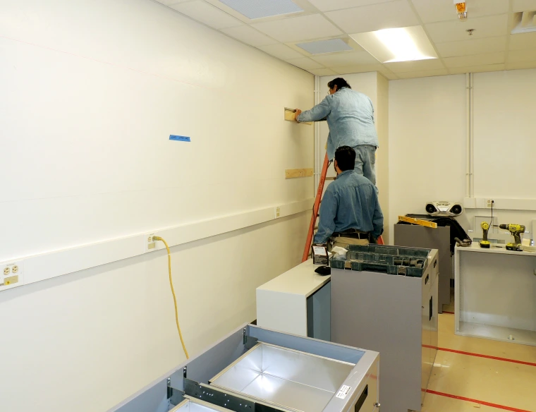 Renovation of room.